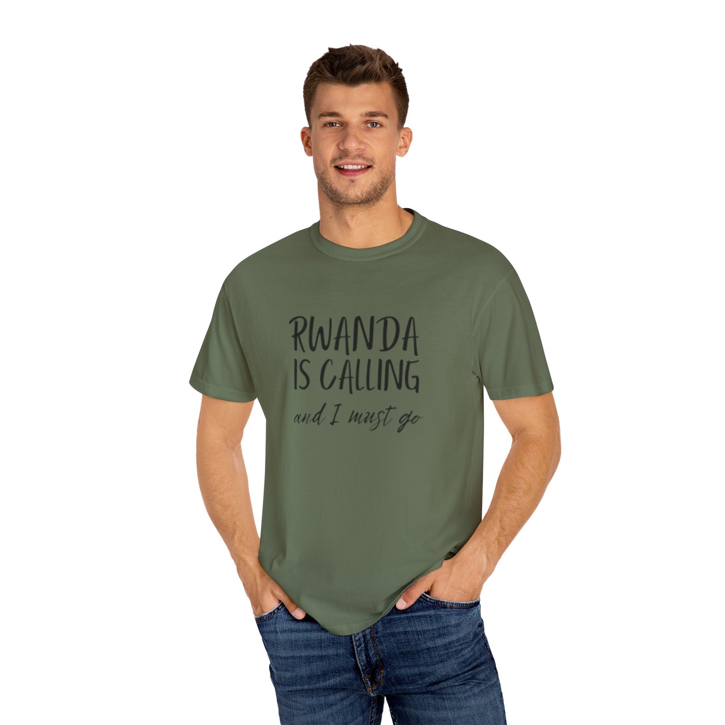 Rwanda is calling and I must go Unisex T-shirt