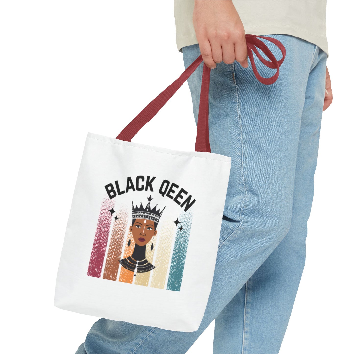 Black Queen Tote Bag