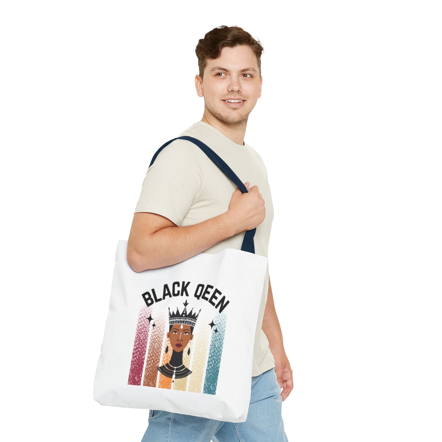 Black Queen Tote Bag