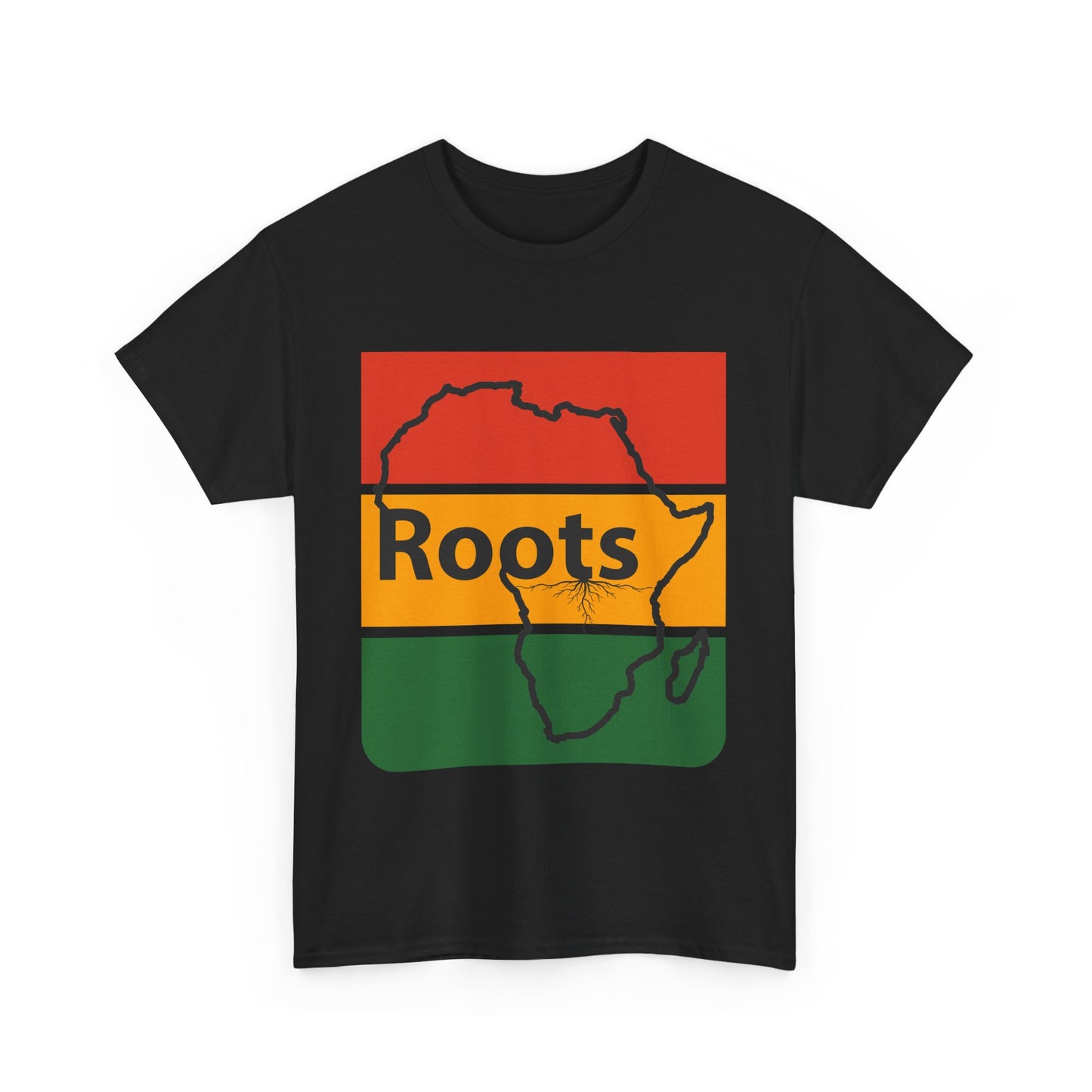 African Roots Unisex Heavy Cotton Tee T-shirt