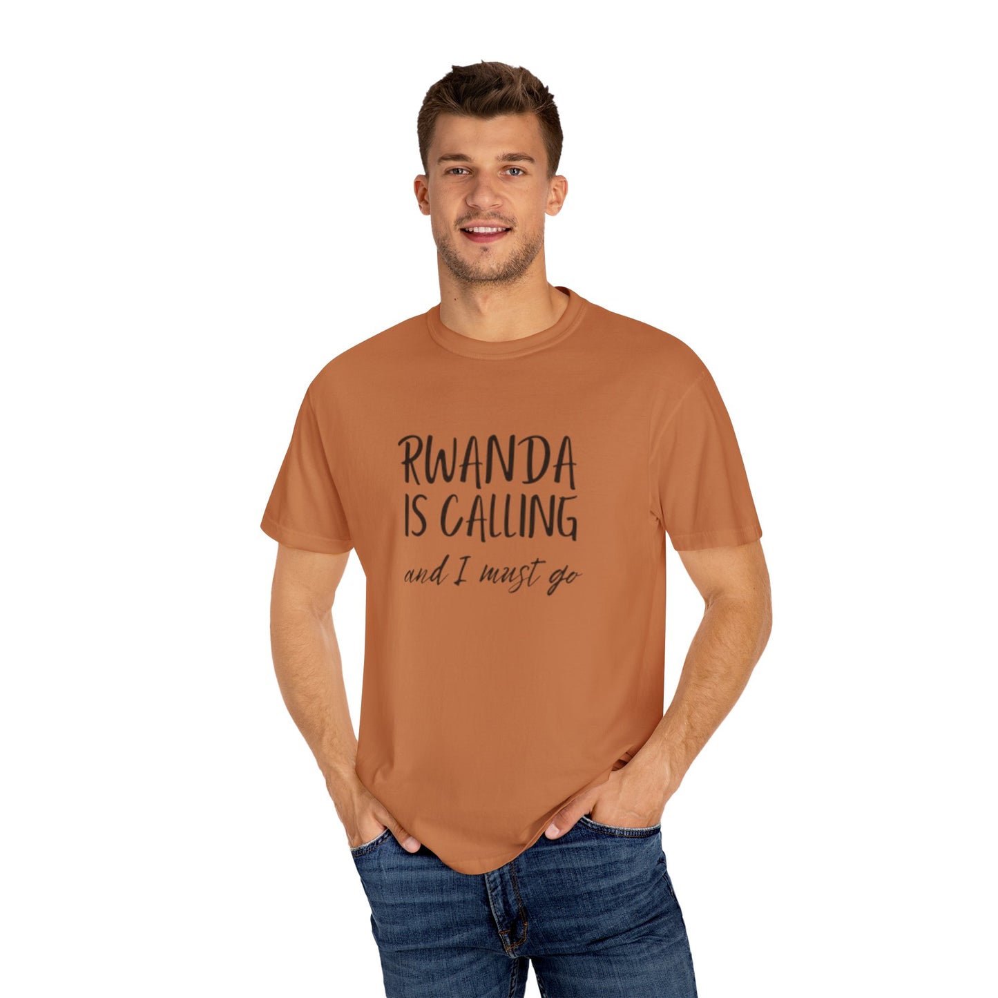 Rwanda is calling and I must go Unisex T-shirt