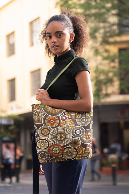 African pattern cultural elegance Tote Bag