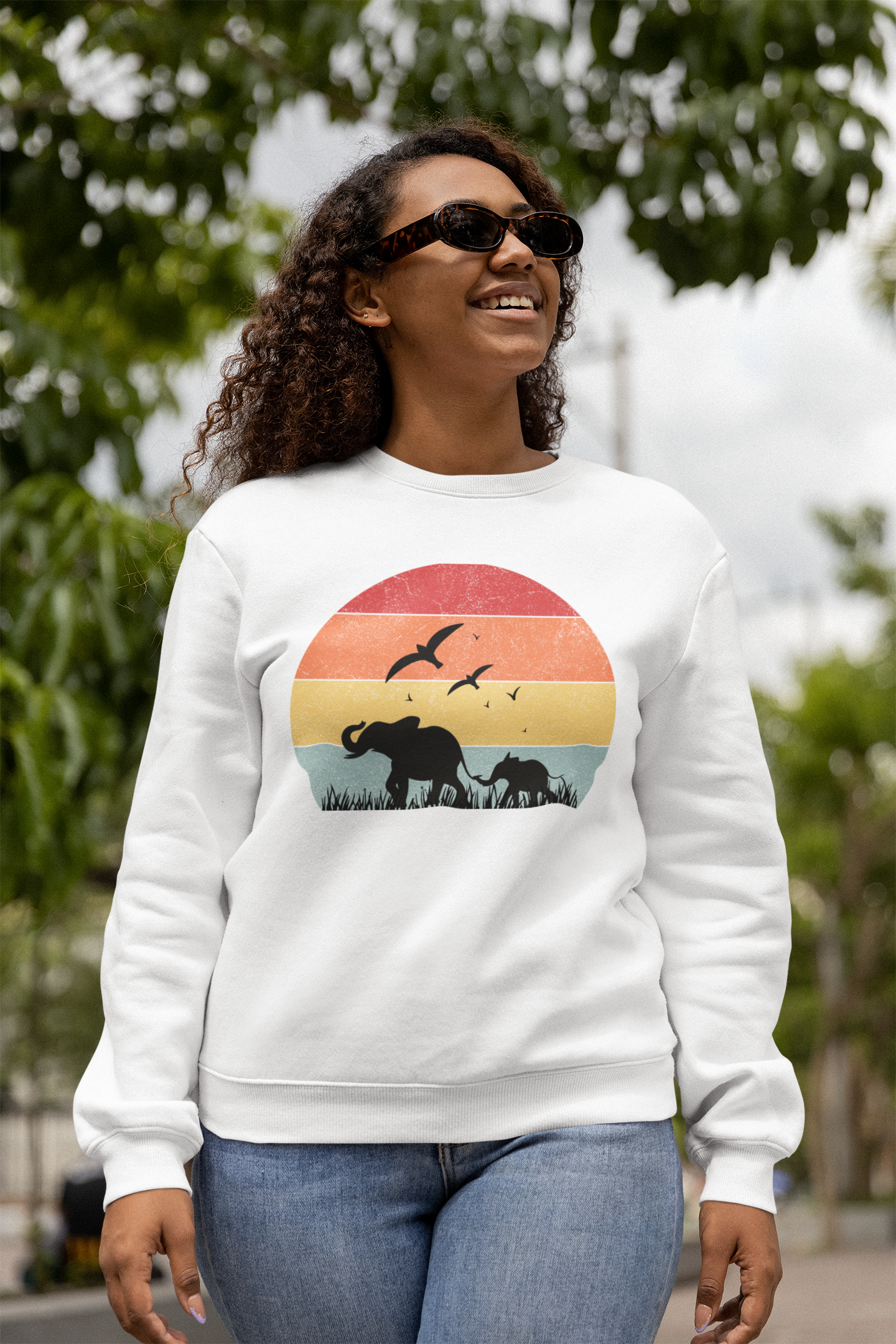 Unisex Lightweight Crewneck Sweatshirt