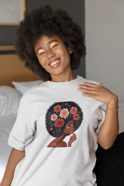 Afro black woman T-shirt