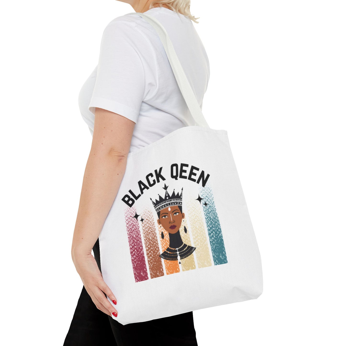 Black Queen Tote Bag