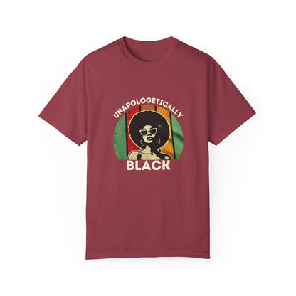 Unapologetically black Unisex T-shirt