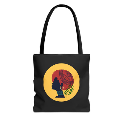 African Melanin Woman Tote Bag