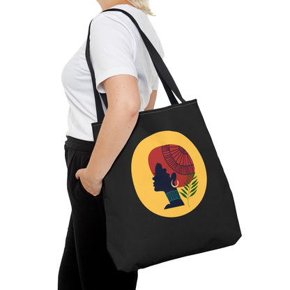 African Melanin Woman Tote Bag