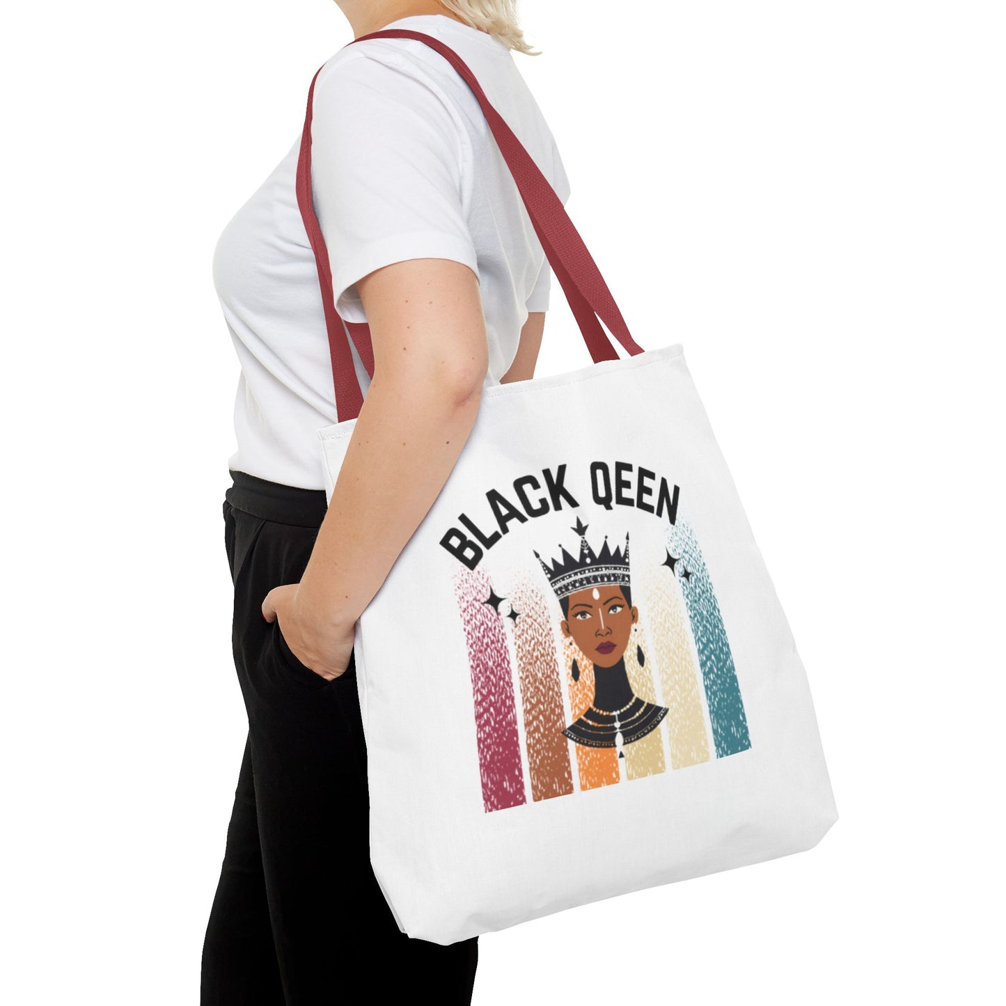 Black Queen Tote Bag