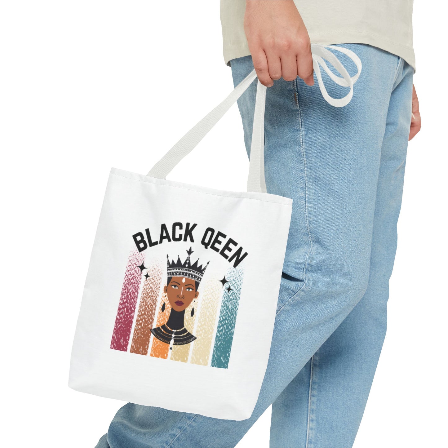 Black Queen Tote Bag