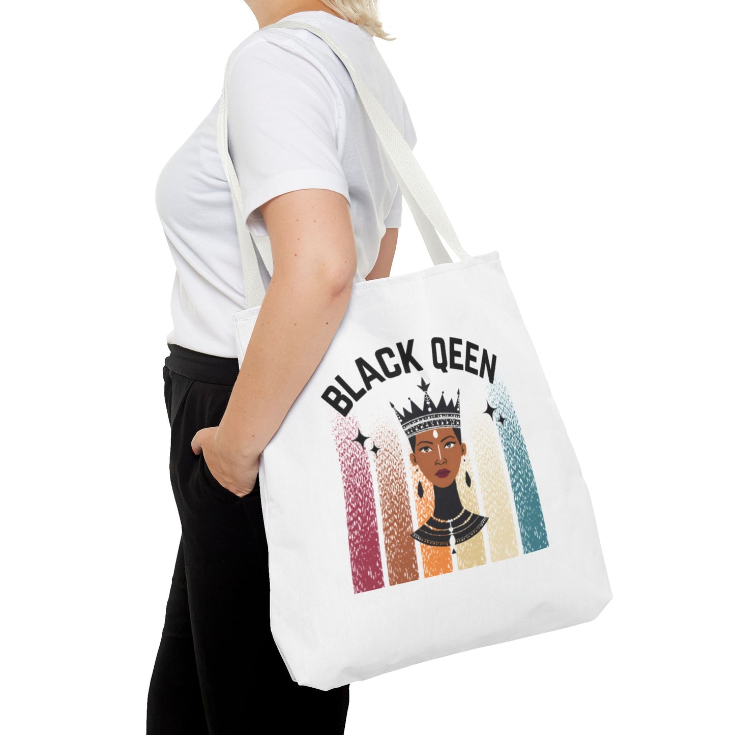 Black Queen Tote Bag