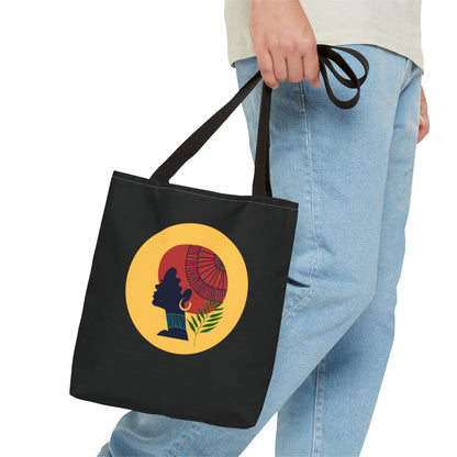 African Melanin Woman Tote Bag