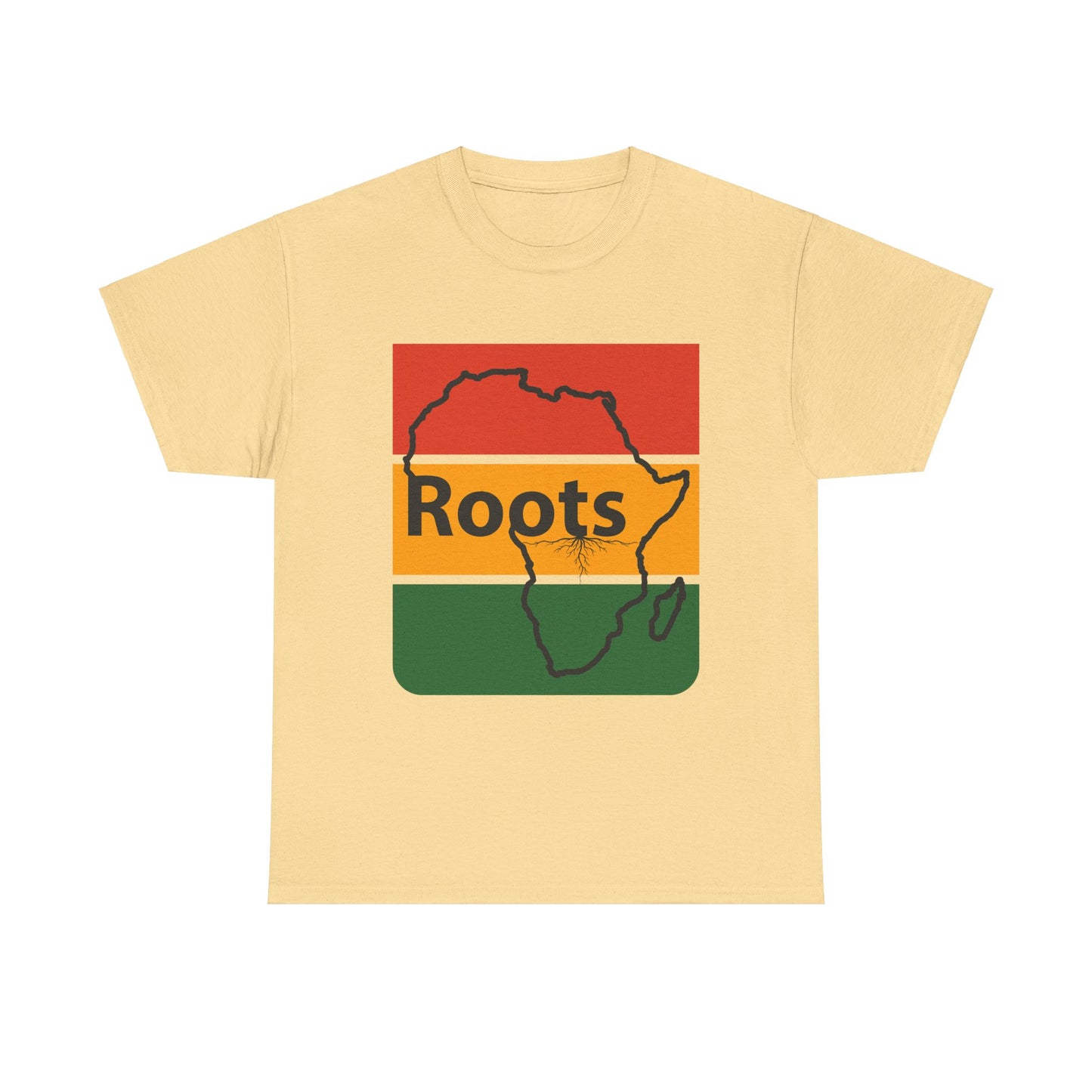 African Roots Unisex Heavy Cotton Tee T-shirt