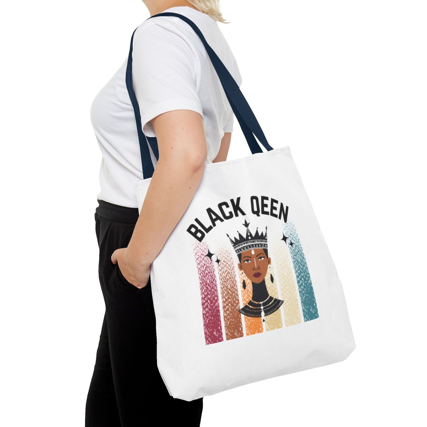 Black Queen Tote Bag