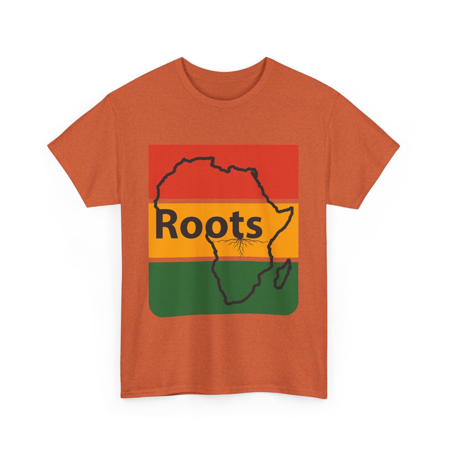 African Roots Unisex Heavy Cotton Tee T-shirt